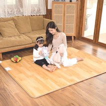 USB 전기장판 극세사 다용도 매트 충전식 탄소섬유 미니, 50x100cm, 원목색상