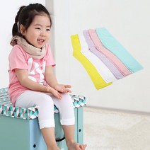 코코바닐라 파스텔 9부 스판 아동 레깅스 여름 유아 여아 바지