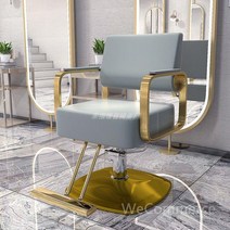 미용실 인테리어 미용실의자 미용실가구 암체어 바버샵의자 메이크업의자 미용전동의자 높이조절의자, L