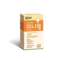 메디푸드 고단백 미니웰 환자식 48팩 택1, 4kg, 누룽지맛, 150ml 48팩