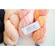 리오스 Rios / 말라브리고 Malabrigo / 100% 퓨어 메리노울 최상급 울사 핸드다잉얀, 704 IVORY, 1개