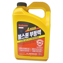고성능 금속 부식 방지제 함유 불스원 부동액plus 3L (녹색) 4계절용 차량용에틸렌글리콜형