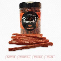 오메가3 노령견 강아지 치석제거 연어 간식 외출용 노즈워크용 친해지기 산책용 져키, 1개, 오리슬라이스