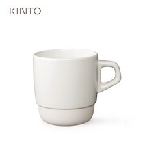 킨토 슬로우 커피 스택머그 / 머그잔 (화이트) 320ml