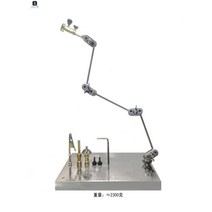 스톱모션 고정 스탠드 애니 촬영 거치대 고정대 보조, 원형 하단 브래킷(무게 약 1400g)