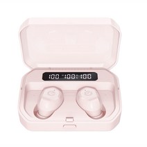 전자 상거래 P10 블루투스 이어폰 업그레이드 모델 개인 모델 이어폰 도매 적용 징병기 1건 대리발급, P10 핑크 트리플 휴대폰 비상 충전 가능