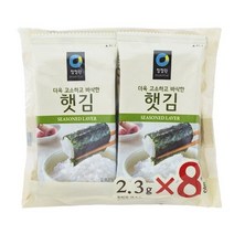 청정원 청정햇김 (8절 x 8매 8봉), 기타