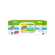3M 스카치브라이트 주방 세정티슈 베이킹소다 40＋20매, 1개