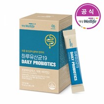 대상웰라이프 하루유산균19 30포x1상자, 30개, 2g