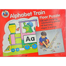 [알파벳트레인] 스마트미 알파벳 기차 퍼즐 SET-57 Alphabet Train Floor Puzzle