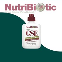 뉴트리바이오틱 비건 GSE 자몽씨 추출물 액상 농축액 2 fl oz (59 ml), 1