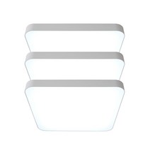 LED 뉴 시스템 방등 조명 전등 삼성 50W 3개 세트, 화이트