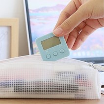 수험생 공시생 필수품 모의고사 타이머 다용도타이머 스톱워치초시계 공부스탑워치, 1개, 화이트