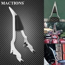 할리 데이비슨 라이더 오토바이 뒷자리 등받이 백 레스트 크롬 할리 여행용 일렉트라 글라이드로드 킹 울트라 리미티드 로우 2009-2021