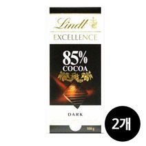 린트 엑설런스 다크 90프로 초콜릿 100g x 2개, 린트 엑설런스 초콜릿 다크 70% 100g x 2개, 단품