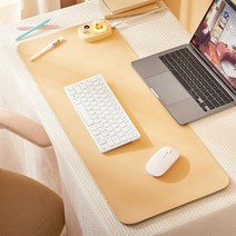 마우스 키보드 스마트 가열 핸드 워머 무드등 장패드 따듯한 온열 데스크테리어 미끄럼방지 히팅 충전식 대형 디지털 디스플레이, 단일사이즈, 옐로우