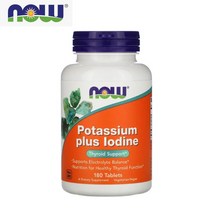 나우푸드 칼륨플러스 요오드 180정