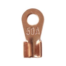 전동 공구 장비 구리 원형 스플라이스 와이어 OT-10A 커넥터 케이블 러그, 08 10pcs OT-100A