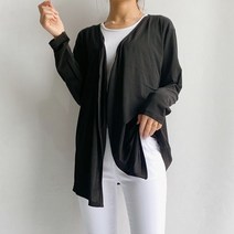르찌나 케이디 롱가디건 오픈가디건 로브 루즈핏가디건
