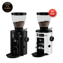 그라프 자동 커피 그라인더 원두가는기계 전동 분쇄기 가정용 커피메이커 (화이트/블랙), 화이트