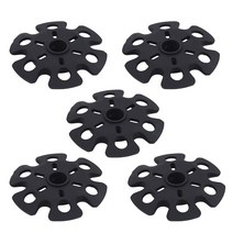 아웃도어 등산 폴 팁 스노우 플레이크 머드 스키 바구니 워킹 스틱 바스켓 캡 가드 교체용 하이킹 액세서리 5 개입, 5개, [01] 5pcs