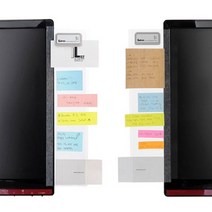 스마트 3in1 모니터 메모 원고 홀더 문서 명함 걸이
