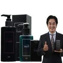 벨루아체 올인원 포맨 남자 남성 올인원 화장품 스킨로션 청결제 향수, 올인원 3개+청결제 1개+향수1개