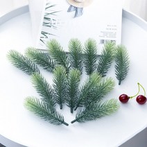 인공 소나무 바늘 녹색 잎 나무 단풍 식물 가정용 행사 사진 스튜디오 소품 웨딩 정원 장식 촬영 10 개, [05] 11 Pine needles