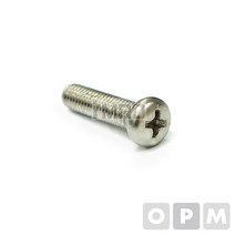 HJL461338[OPM] 스텐 둥근머리볼트 봉지판매 4x25(500개)