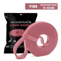 저항 밴드 운동 탄성 피트니스 장비 고무 세트 휴대용 바디 빌딩 스포츠, [03] Pink 35BL