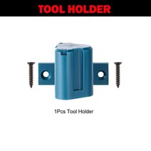 전동 공구 ONEVAN 고정 브래킷 디스플레이 랙 버클 리튬 이온 배터리 홀더 스토리지 마키타 밀워키 Bosch Dewalt, 02 1 x Tool Holder