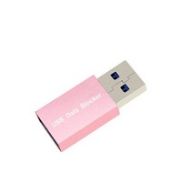 USB 데이터 차단기 수비수 원치 않는 데이터 전송은 공공 충전 스테이션에서 전화 태블릿을 보호합니다 차단기 개인 정보 보호 비밀 누출, CHINA, Pink