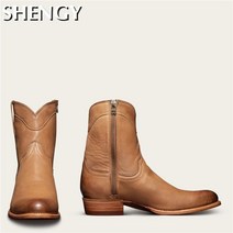 남자워커 앵클부츠 남자웨스턴부츠 첼시부츠 남성 트렌디 한 야외 겨울 플랫폼 뾰족한 미드