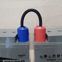 보호고무캡 배터리단자 자동차 차량용 보호캡 L타입 230829EA, 1개