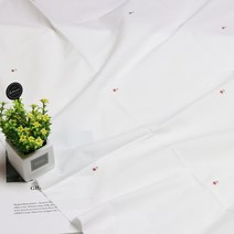 혜인천 대폭 20수 광목 별꽃광목자수원단 워싱 옷 이불 커텐 원단, 별꽃 광목색