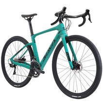수입자전거 입문용 팻바이크 출퇴근용 MTB 반조립 클래식, 56cm, SHIMANO 105 22S, green