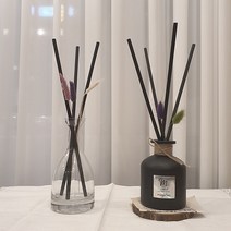 밍블랑 셀프인테리어 디퓨저재료 모음 DIY 디퓨저 공병 섬유스틱 리필오일 디퓨저스틱, 1개, 두껍고 중간길이 섬유스틱6mm*30cm 4개