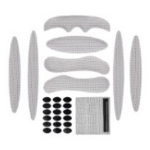 헬멧 안전모 내피 쿨패드 내부 패딩 키트 스폰지 밀봉 폼 교체 패드 오토바이 사이클링, 회색, 1개