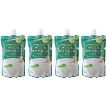 Nissei 닛세이 알로에 메조필 과일 후르츠 소스 150g 4팩, 1개