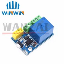아두이노키트 프로그래밍 전자 아두이노 모듈 부품 Esp8266 esp-01 5v wifi 릴레이 모듈 스마트 홈 원격 제어 스위치 전화 app arduino 용 무선 wifi, moduleesp01s
