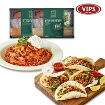 빕스 멕시칸 타코 + 볼로네제 리코타치즈 파스타 밀키트 세트 5인분, 없음