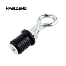 인텍스보트 보트 제트 카약 익사이팅 고무 스테인레스 스틸 304 핸들 드레인 플러그 스냅 타이트 플립 스타일 선체 livewell 빌지 트랜섬 방파제 해양 액세서리, 32mm 구멍용