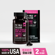 동신헬스케어 밀크씨슬 포더 리버 2개월 60캡슐, 1개, 기본