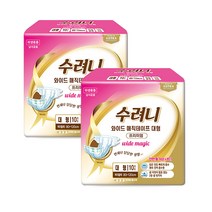 수려니 와이드 매직테이프 프리미엄 대형 10매 성인용기저귀, 10개입, 2개