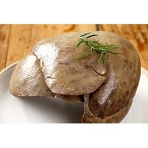 한약재로삶은 술안주 냄새없는 깔끔한 위생적 돼지간 수제 국내산 밀키트 별미 쫄깃한, 1개