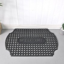 PC방입구 쉬운청소 흙털이 물빠짐 현관매트 공인중개사 사무실매트 발매트 미용실, 그린