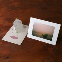 RT 페이퍼 프레임 사진 액자 엽서 3x5, color:블루