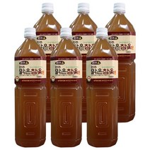 원주맑은참옻진액 1.5L 옻나무추출물 옻물 원주옻 옻닭, 6병, 9L