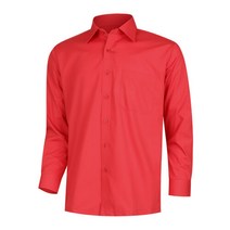 [파파브로] 남성 데일리 컬러 면 카라 셔츠 남방 DE-SHA-2009-레드