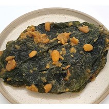 일미식품 푸른 된장콩잎 400g 부드러운 콩잎과 된장의 조화, 1개